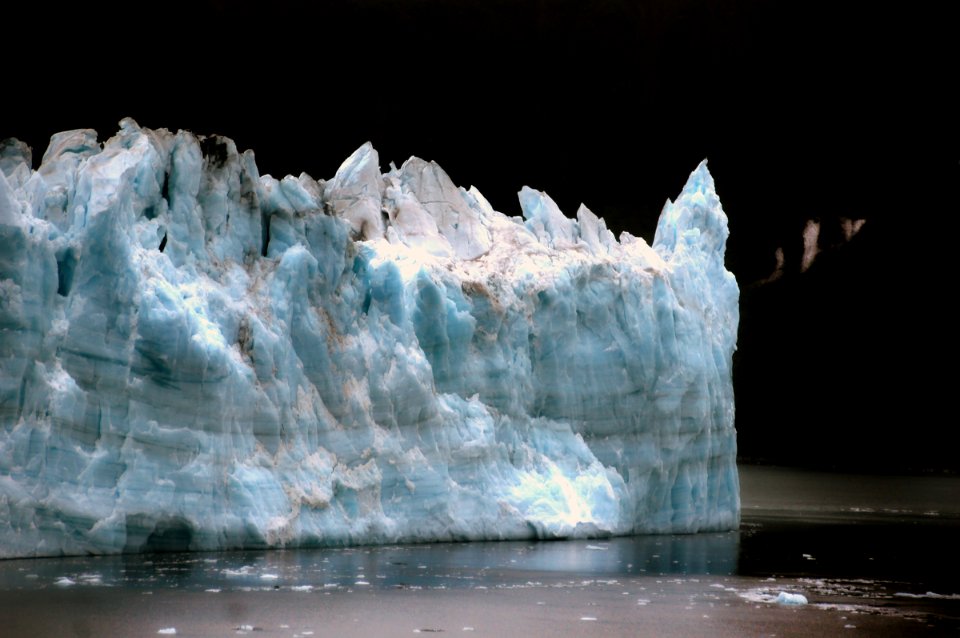 Hubbard Glacier Alaska.