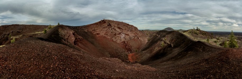 Panoramic View of North Crater