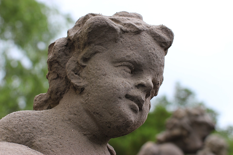 Angel stone baroque