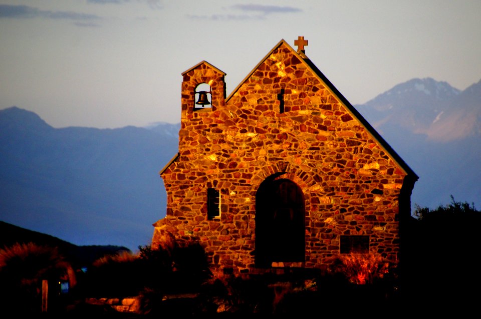 Church of the Good Sheperd. Lake Tekapo.