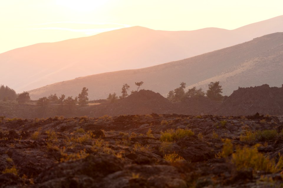 North Crater Flow sunset