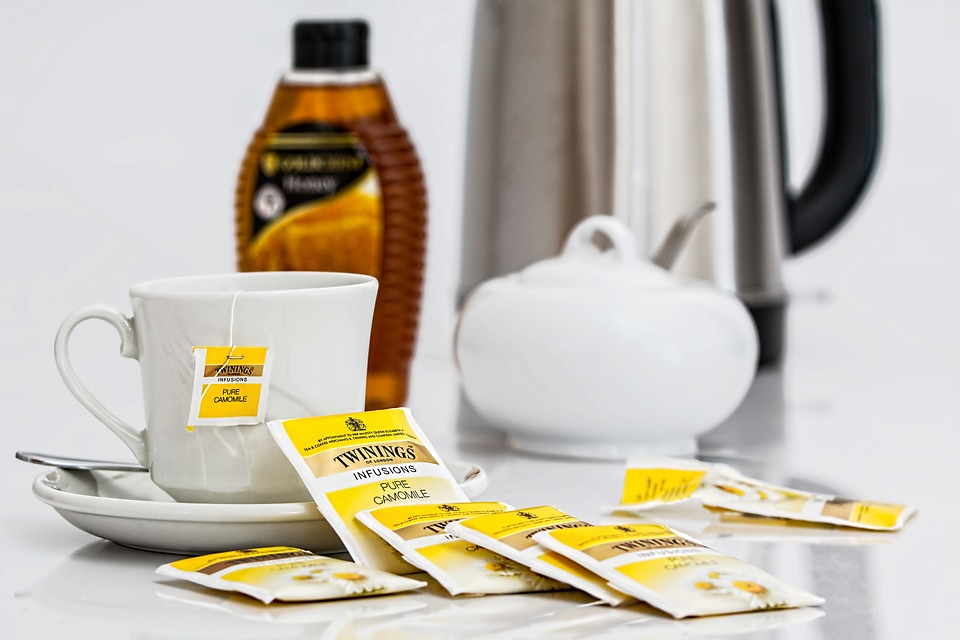 Camomile drink refreshment