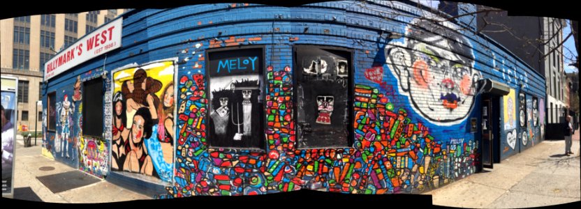 Street art pano