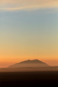 Big Southern Butte at Sunrise from Inferno Cone (portrait)