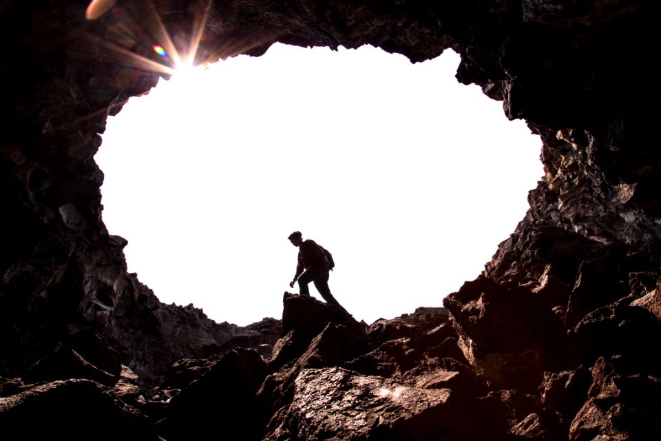 Skylight sunburst in Indian Tunnel