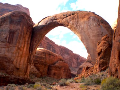 Rainbow Bridge.National Monument Utah. photo