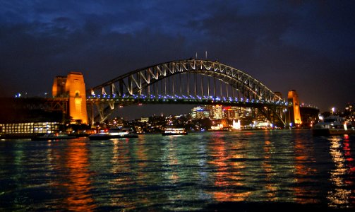 The Sydney Harbour Bridge. photo