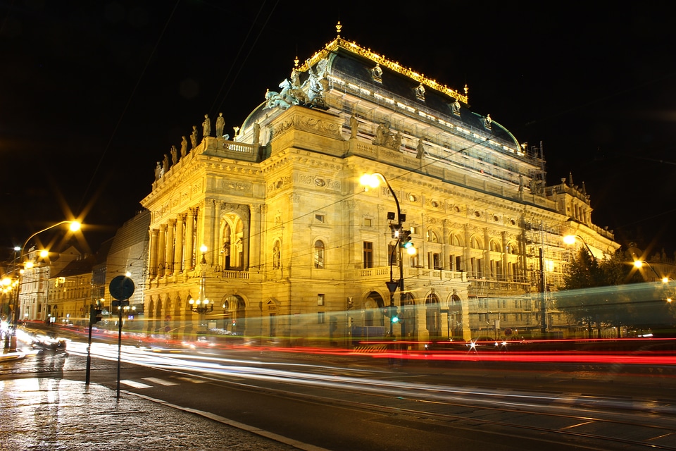 Night theater street