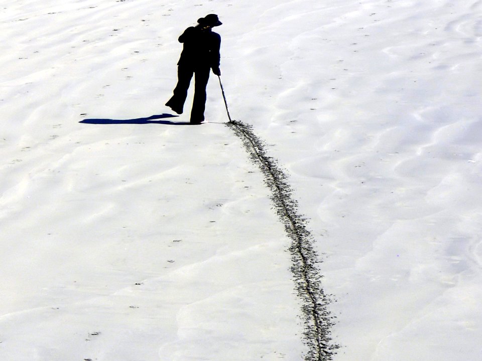 The line in the sand.