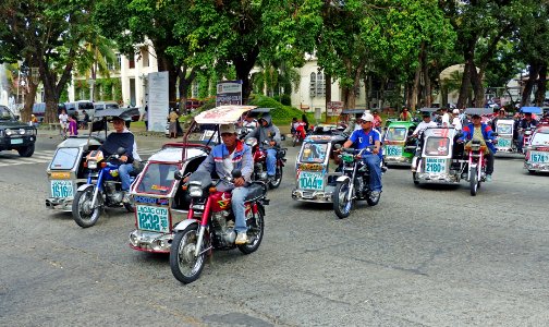 Laoag transport.Philippines. photo