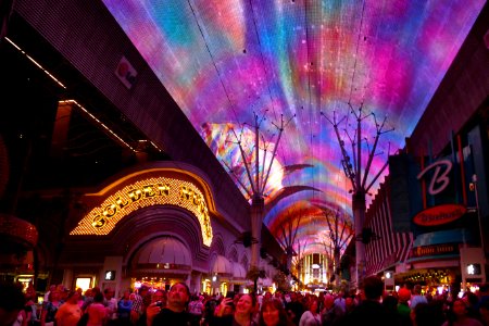 The Fremont Street Experience. Las Vegas.