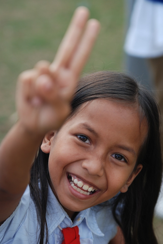 Smile children girls