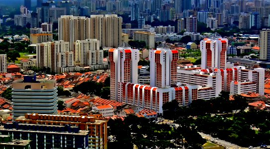 Colourful Singapore.