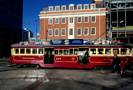Christchurch’s trams. photo