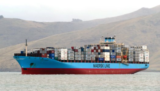LAUST MAERSK. Container ship. photo