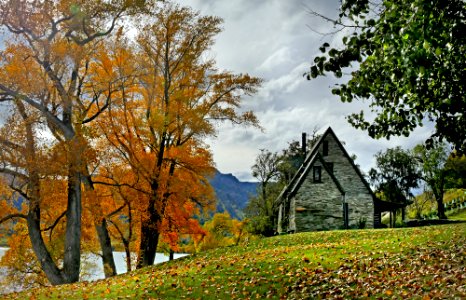 An autumn retreat. photo