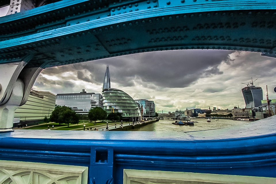 Tower bridge london panorama