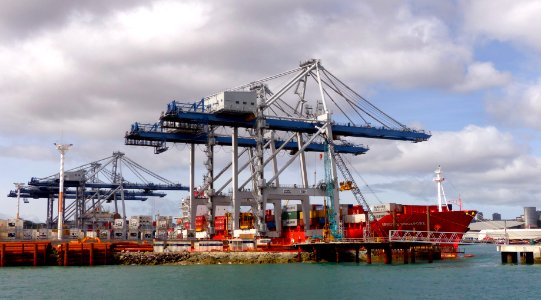 Ports of Auckland. photo