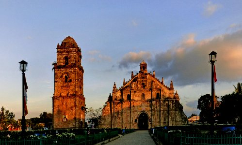 The Paoay Church (also known as the St. Augustine Church )