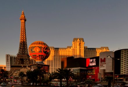 Las Vegas Skyline. photo