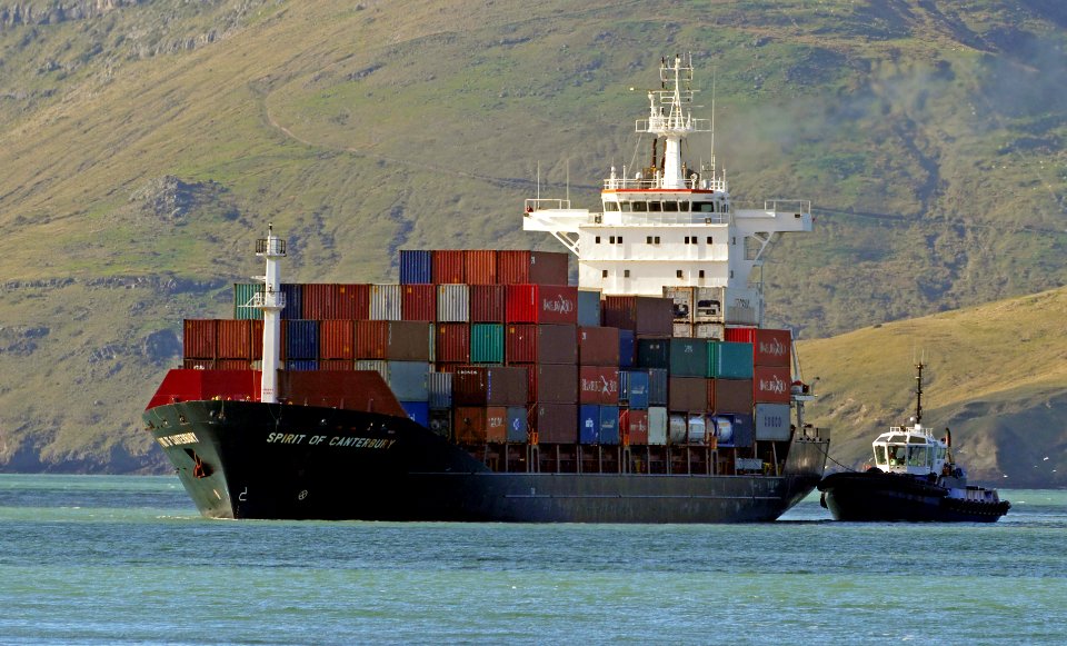 SPIRIT OF CANTERBURY  Container Ship .