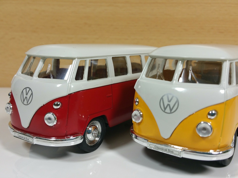 Auto model car vw bus