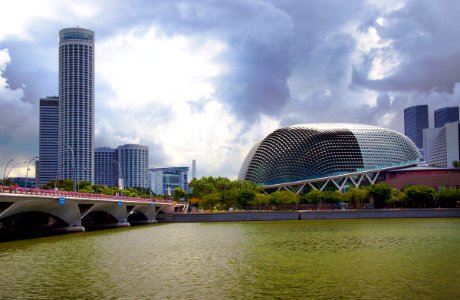 Esplanade – Theatres on the Bay. Singapore photo