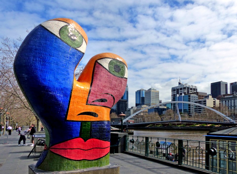 Southbank art.Melbourne.