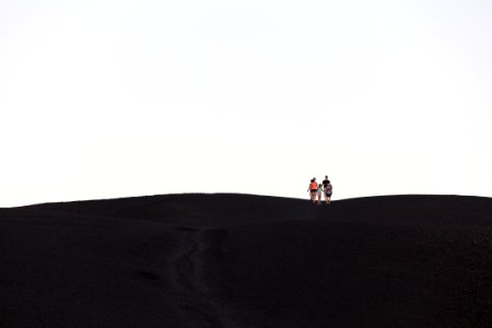 Family on Inferno Cone