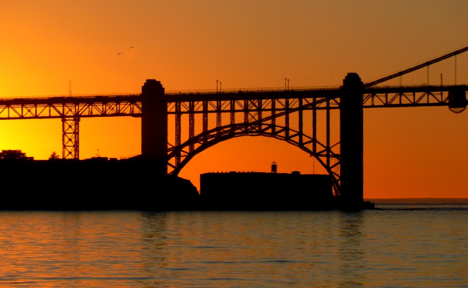 San Francisco sunset.