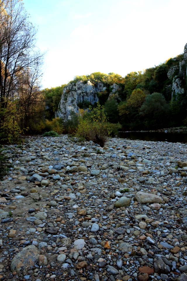 La berge de La Beaume