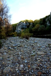 La berge de La Beaume