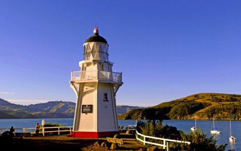 Historic Akaroa Lighthouse. photo