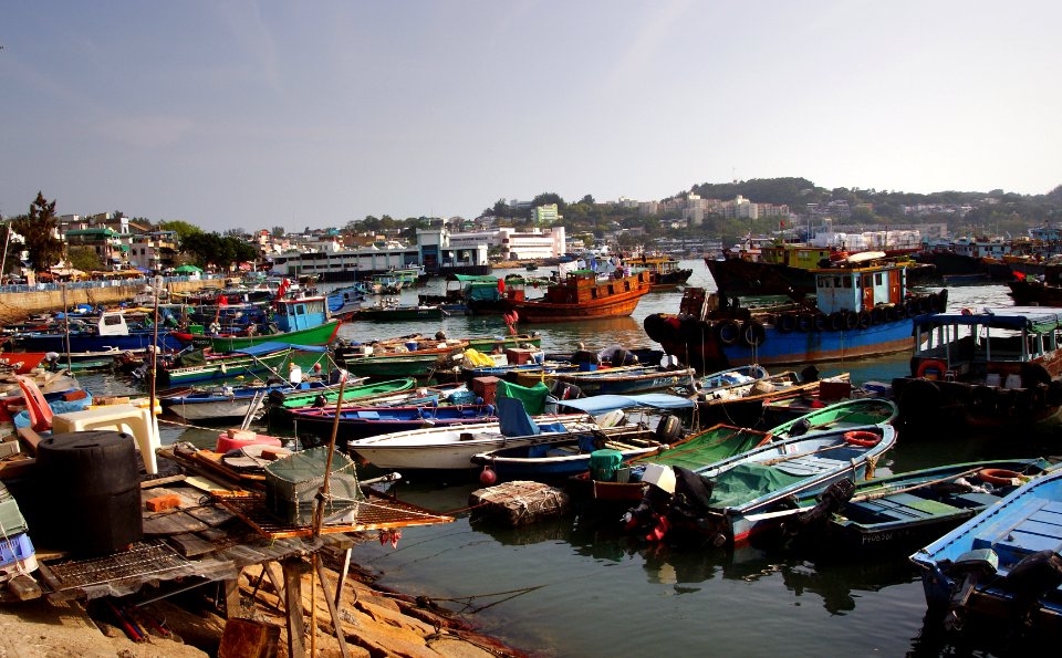 A clutter of Boats