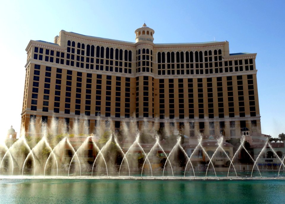 The Fountains of Bellagio. Las Vegas.