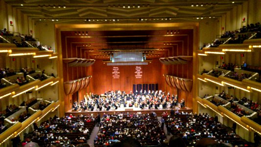 New York symfoniker i Avery Fisher Hall