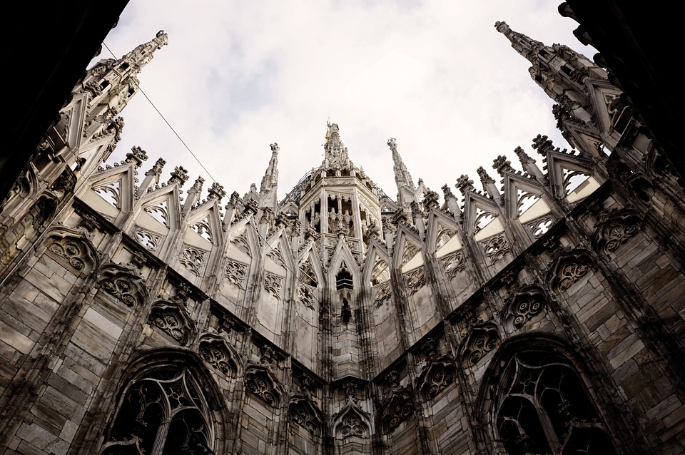 Milan italy duomo di milano