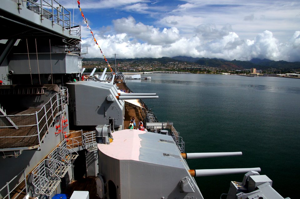 USS Missouri. Pearl Harbour.