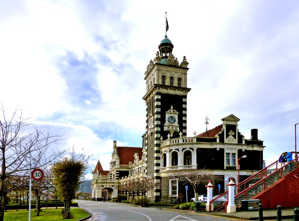 Dunedin Railway Station.
