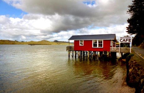 Boatshed Cafe Rawene.NZ