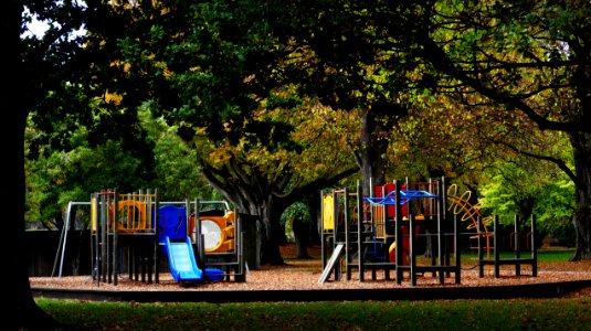 The empty playground. photo