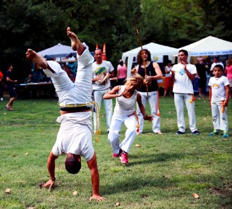 Pratique de la capoeira photo