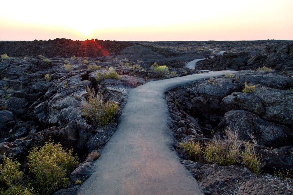 Sunrise at Cave Area Trailhead