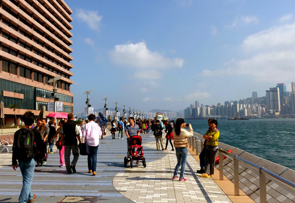 The Avenue of the Stars And the Tsim Sha Tsui Promenade...