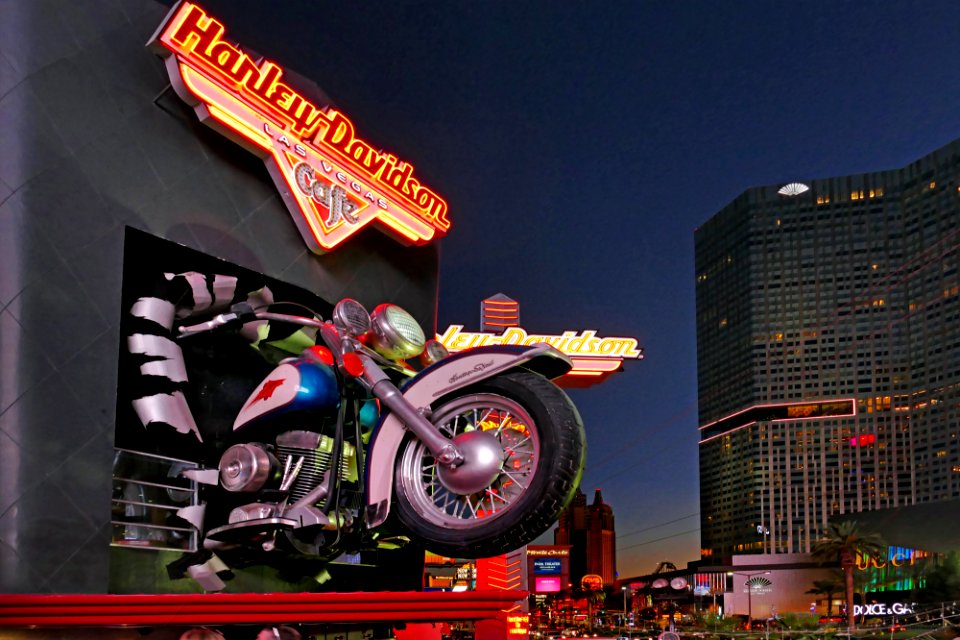 Harley-Davidson Cafe. Las Vegas. photo