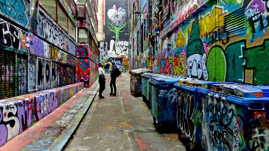 Hosier Lane Melbourne. photo