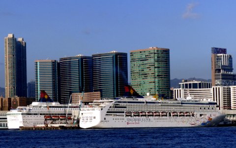Pisces and Virgo. Star Cruises.HK photo