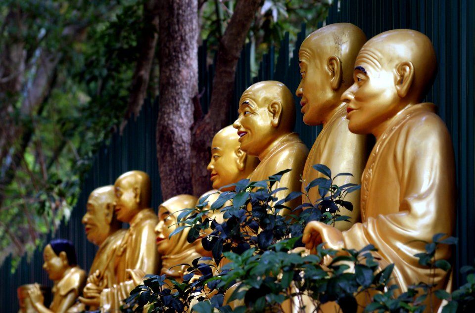 The Monastery of Ten Thousand Buddhas photo