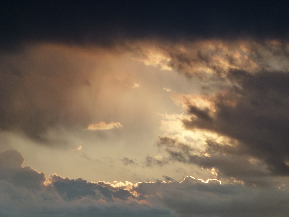 Mood thunderstorm sky