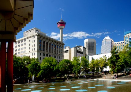 Olympic Plazza Calgary.